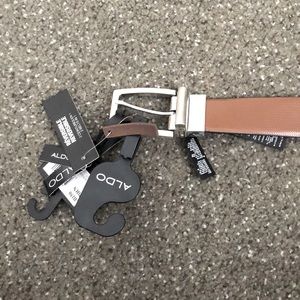 NWT men’s Aldo reversible brown/black belt